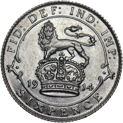 British 1914 Shilling Value