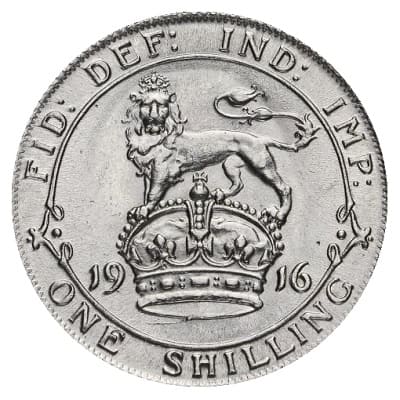 British 1916 Shilling Value