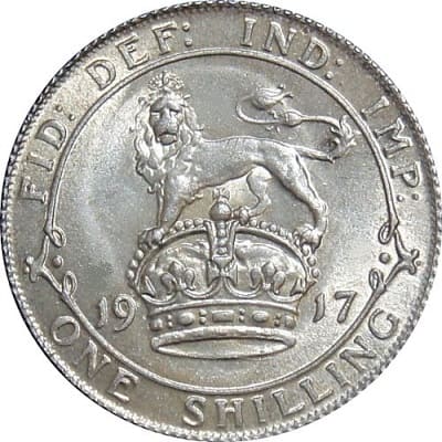 British 1917 Shilling Value
