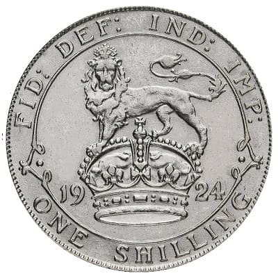 British 1924 Shilling Value