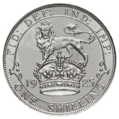 British 1925 Shilling Value