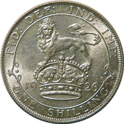 British 1926 Shilling Value