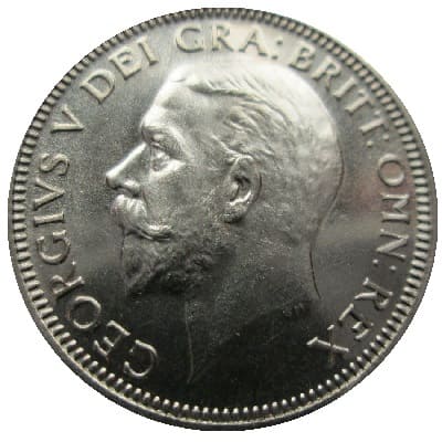 British 1927 Shilling