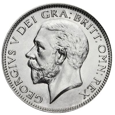 British 1929 Shilling