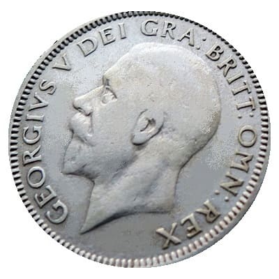 British 1933 Shilling