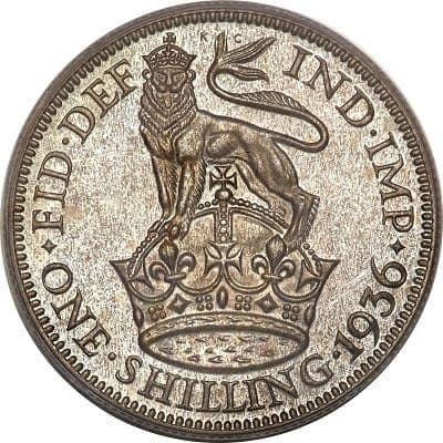 British 1936 Shilling Value