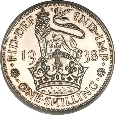 British 1938 Shilling Value