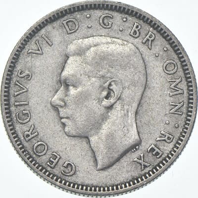 British 1939 Shilling