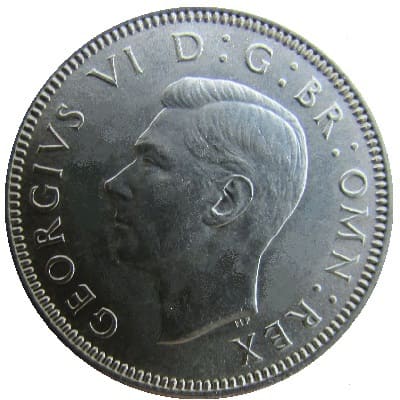 British 1940 Shilling