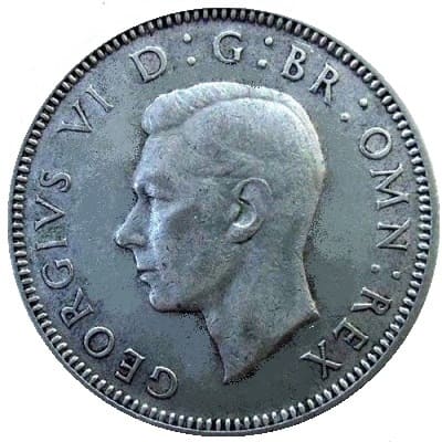 British 1942 Shilling