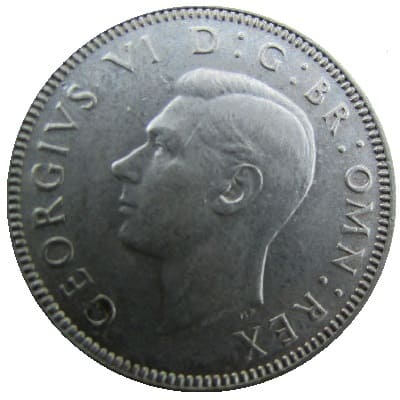 British 1944 Shilling