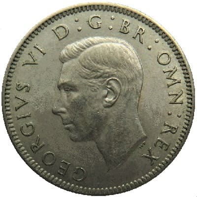 British 1949 Shilling