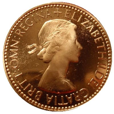 British 1953 Shilling