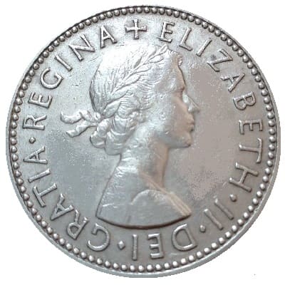 British 1958 Shilling