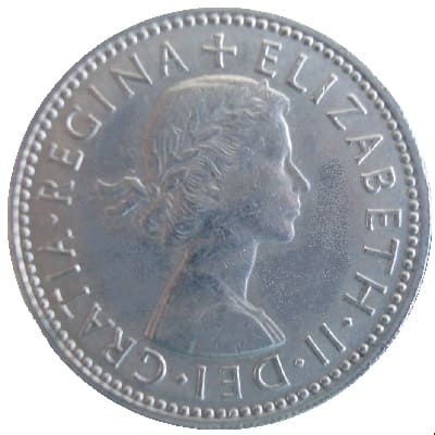 British 1960 Shilling