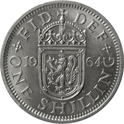 British 1964 Shilling Value