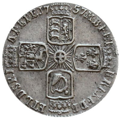 George III British Sixpence 1787 to 1820