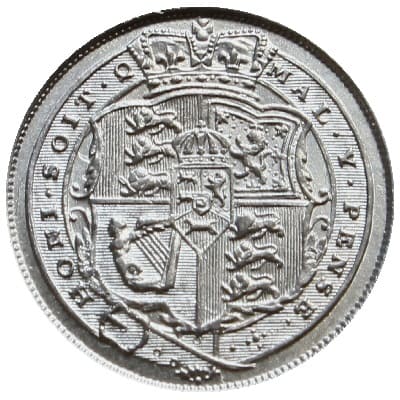 British 1818 Sixpence Value