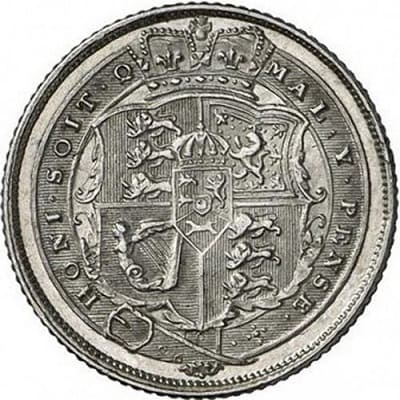 British 1819 Sixpence Value