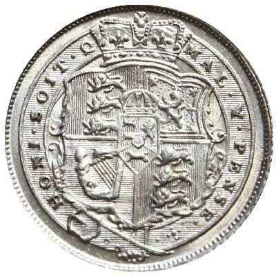 British 1820 Sixpence Value