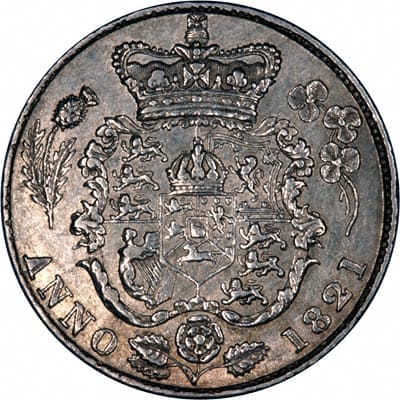 British 1821 Sixpence Value