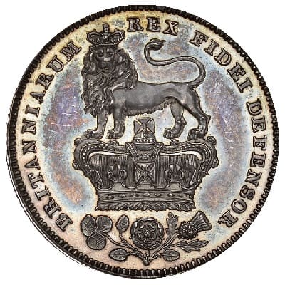 British 1827 Sixpence Value