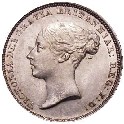 British 1841 Sixpence