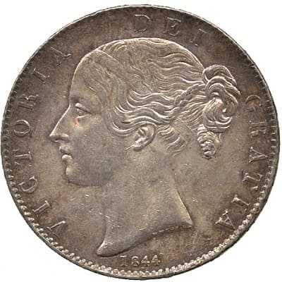 British 1844 Sixpence
