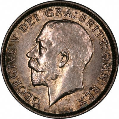 British 1923 Sixpence