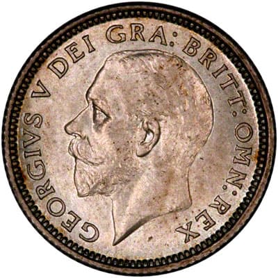 British 1926 Sixpence