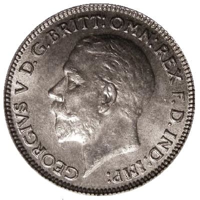 British 1931 Sixpence