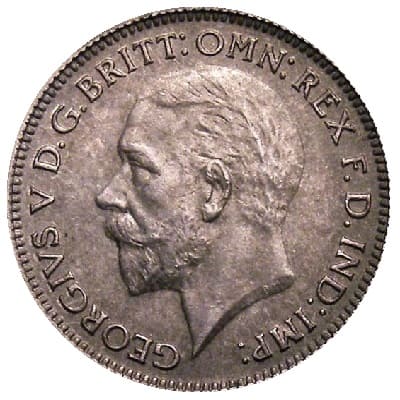 British 1932 Sixpence