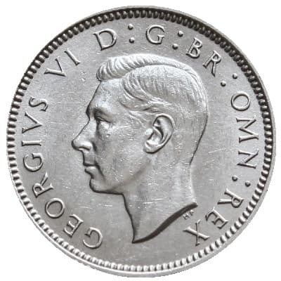 British 1940 Sixpence