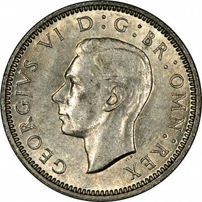 British 1945 Sixpence