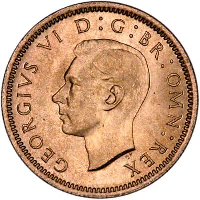 British 1948 Sixpence