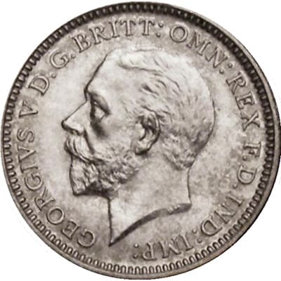 British 1927 Threepence