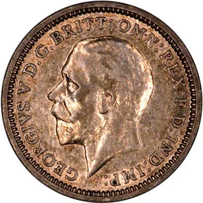 British 1936 Threepence