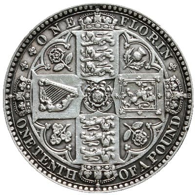 British 1849 Florin Value