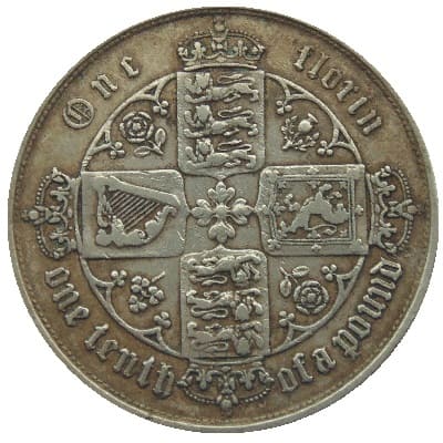 British 1856 Florin Value