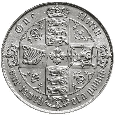 British 1872 Florin Value