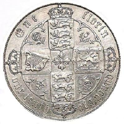 British 1873 Florin Value