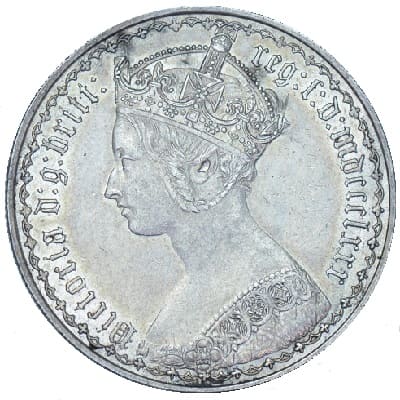 British 1882 Florin