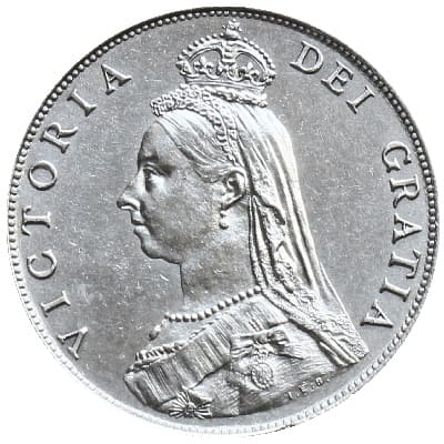 British 1887 Florin