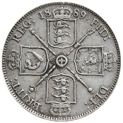 British 1889 Florin Value