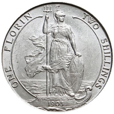 British 1903 Florin Value