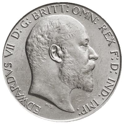 British 1906 Florin