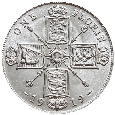 British 1919 Florin Value
