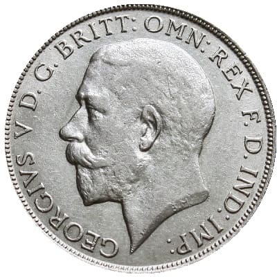 British 1921 Florin