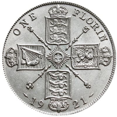 British 1921 Florin Value