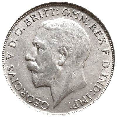 British 1922 Florin